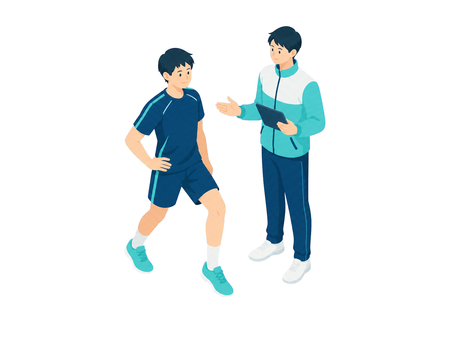 プロアスリートのイメージイラスト
