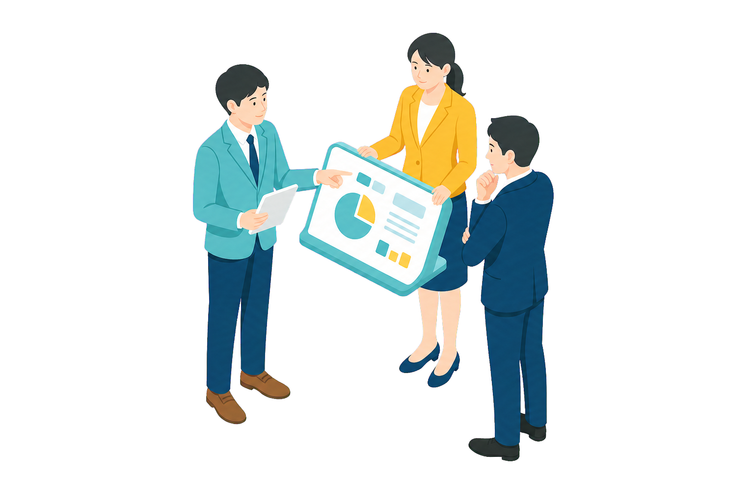 自治体・企業のイメージイラスト